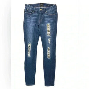 Marciano Distressed Skinny Low Rise Jeans Size  26